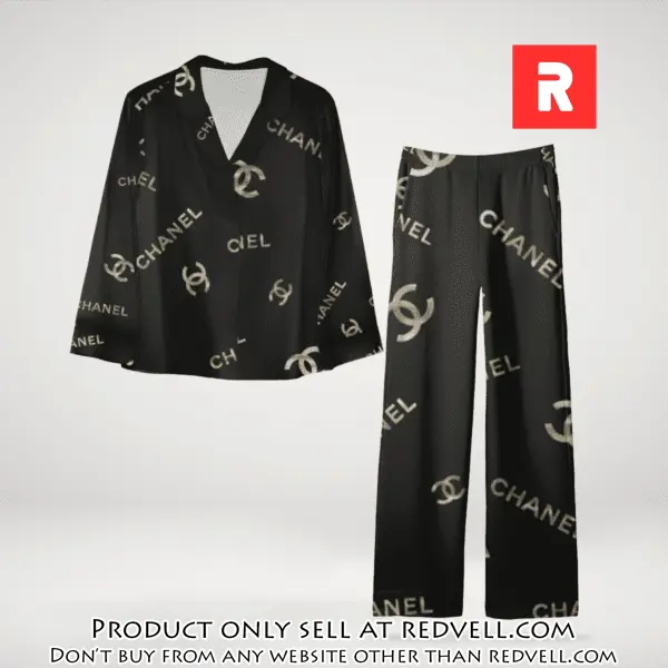 Trending luxury chanel satin pajama set pjs1042 rv5548658